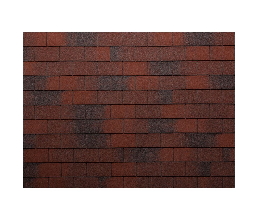 შინგლი მართკუთხედი წითელი ECO ROOF RECTANGULAR — შინგლი